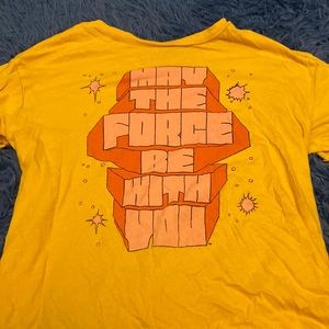 Star Wars yellow tee